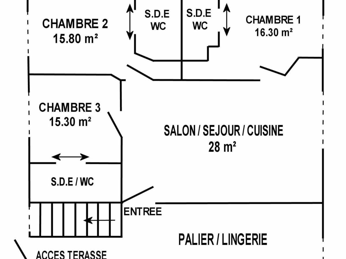 Maison De Ville A St Nazaire, Pres Du Front De Mer, Climatisee, 3 Chambres Avec Sdb Privatives, Wifi - Fr-1-306-1203 Saint-Nazaire  Exterior foto